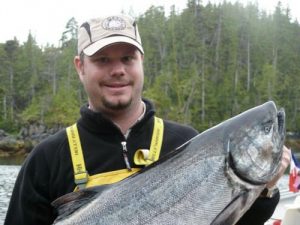 Season Chinook record topped by 1/2 pound at 51.5 today !