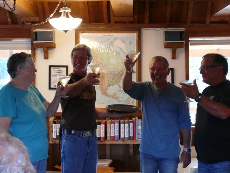 Trio of Martini’s Celebrates a Decade of Friendship.